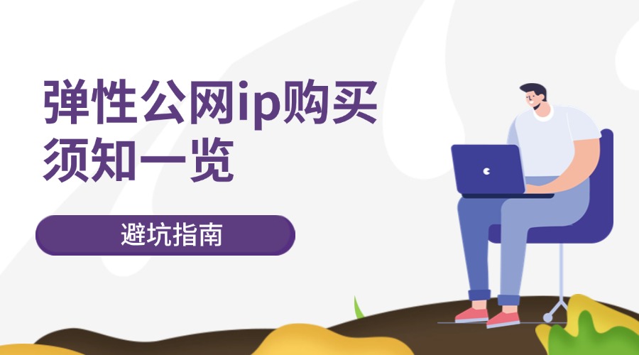 弹性公网ip购买须知一览